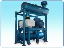 ROOTS compressor with a reactive sound dampener